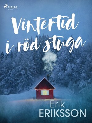 cover image of Vintertid i röd stuga
